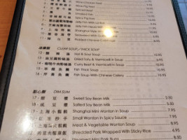 Long's Noodle House menu