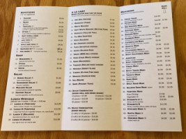 Sapporo Restaurant menu