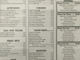 Dj's menu