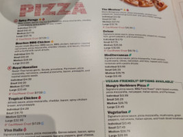 Boston Pizza menu