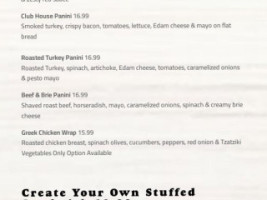 Helmut's Sausage Kitchen menu