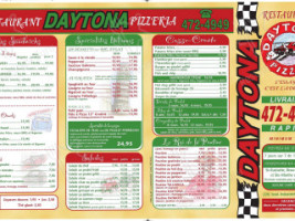 Restaurant Pizzeria Daytona menu