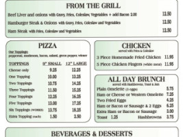 John's Lunch menu