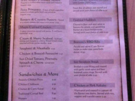 Celtic Corner Public House menu