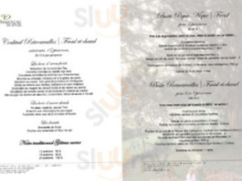 Berthe Dansereau Inc menu