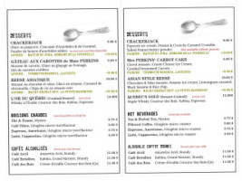 Antidote FoodLab menu