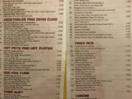 New Mannings menu