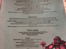 Ta Chido Snack-bar mexicain menu