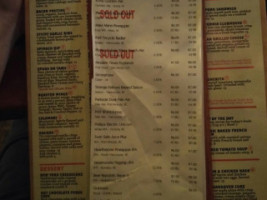 Hop and Vine Taphouse menu