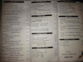 Hiko Sushi Japanese Restaurant menu