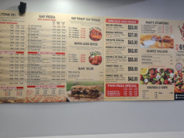 Say Cheese Pizza and Poutine menu