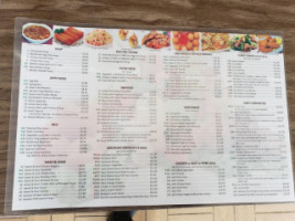 Young chow Garden Restaurant menu