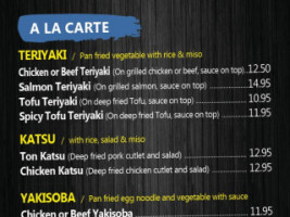 Sushi Karis menu