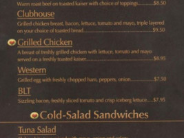 Jodie's menu