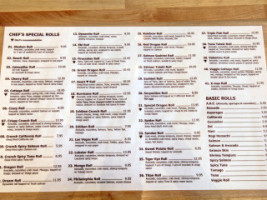 Sushi Ichiban menu