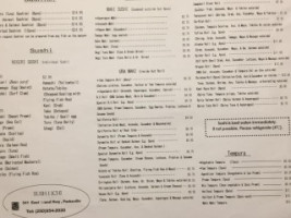 Sushi Ichi menu