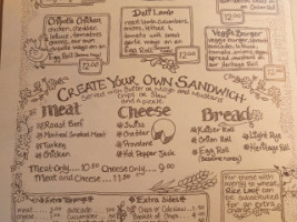 The Yellow Deli menu