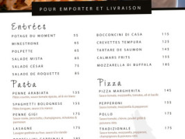 Lupo menu