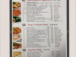 Panda Szechuan menu