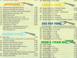 Chopstixpress menu