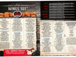 Wild Wing menu