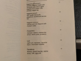 Il Covo menu