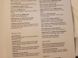 Artusi menu