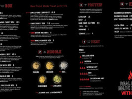 Noodlebox menu