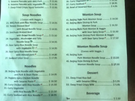 Pho 5 Star Vietnamese Cuisine menu