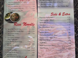 Pho Maple Noodle menu