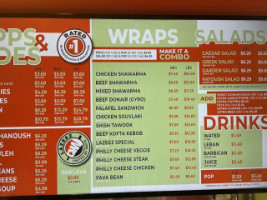 Lazeez Shawarma food