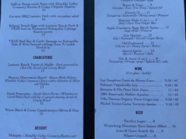 Bonton Company menu