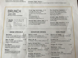 Local Public Eatery Liberty Village menu