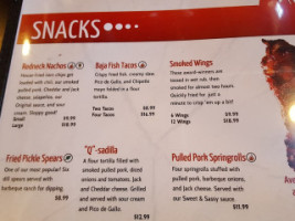 Smoke Spice Southern Barbeque menu