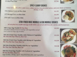 Pho Windsor menu