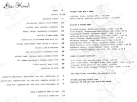 Kismet menu