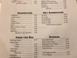 Alma's Family menu