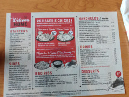 Swiss Chalet menu