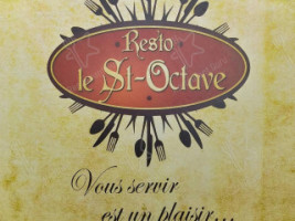 Resto Le St-octave Dosquet menu