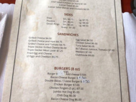 Rustys Cafe menu