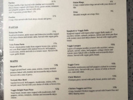 Vegetarian Bistro menu