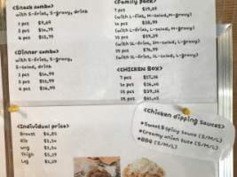 Hope Sushi menu