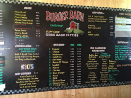 Burger Barn inside