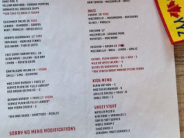 Midtown Brewing Company menu