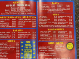 Chill And Grill Cafe menu