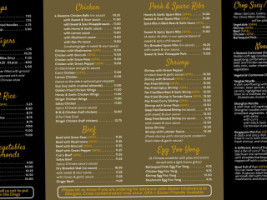 Four Seasons Chinese Food menu