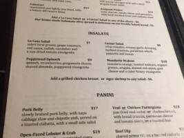 La Casa menu