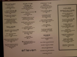 E11even menu