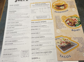 Joey's Seafood Restaurants Mcphillips menu