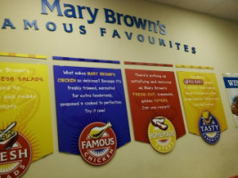 Mary Brown's Chicken menu